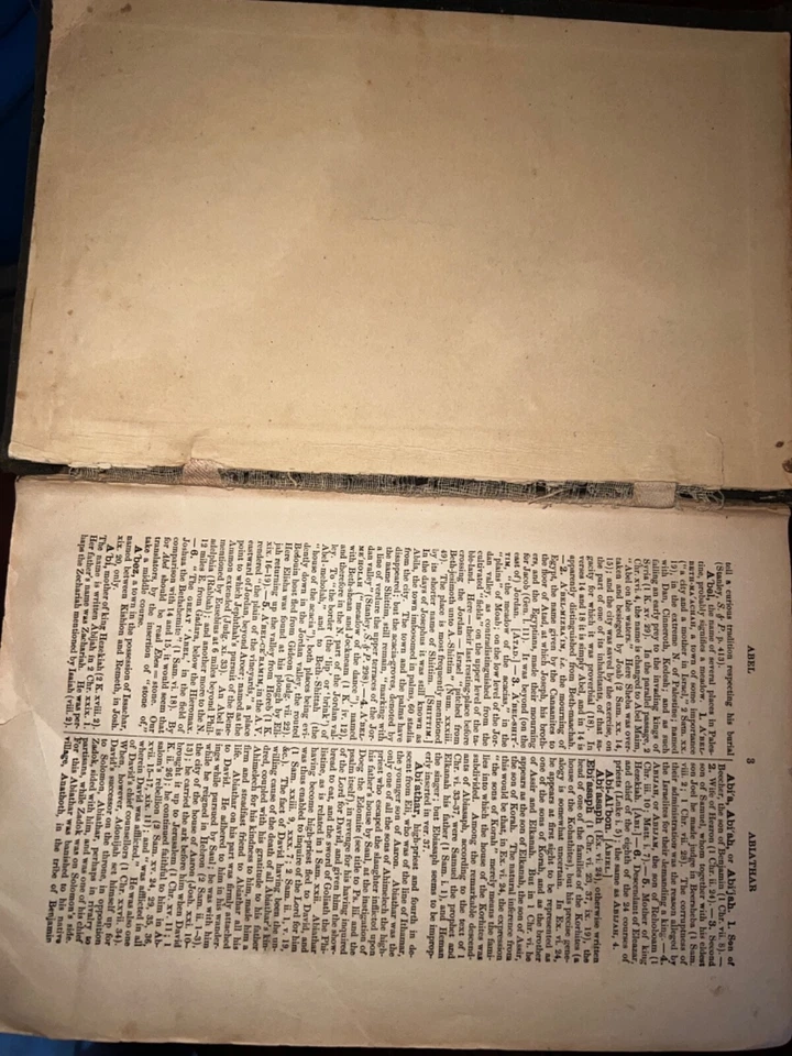 1880 Dictionary of the Bible Foto 4 de 4