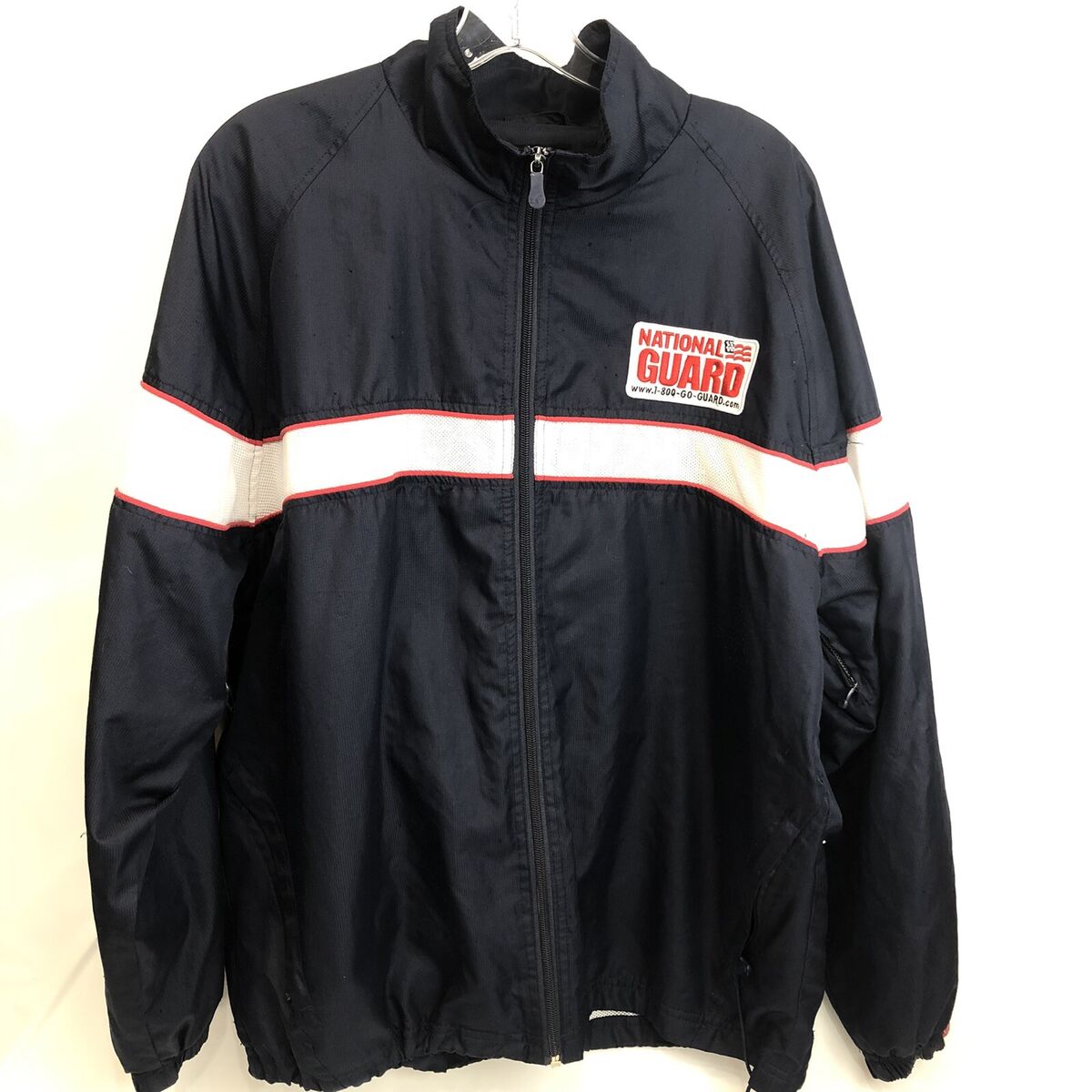 Vintage Original National Guard Sz Small Windbreaker Track Vintage Original National Guard Sz Small Windbreaker Track