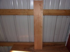 1 PC CHERRY WOOD WIDE KILN DRIED 29 7/8"X 5 3/16"X 3/4" LOT 597A CUPPED