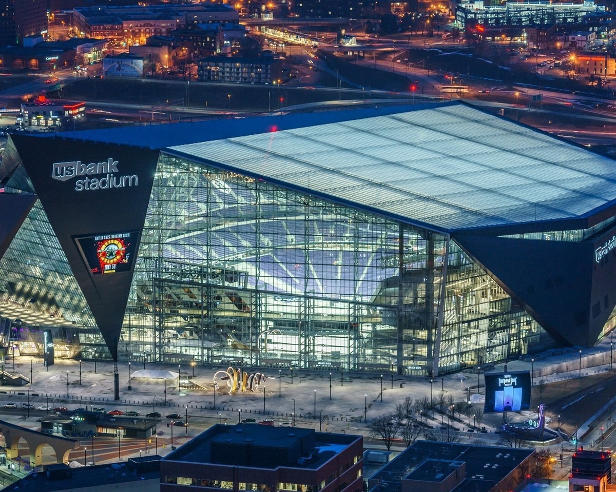 BANK STADIUM 8X10 PHOTO MINNESOTA VIKINGS PICTURE NFL