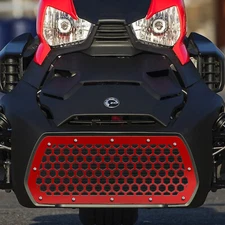 Custom Steel Grille Kit for Can-Am Ryker BRP Rotax 900 CANAM 2019-2020 HEX RED