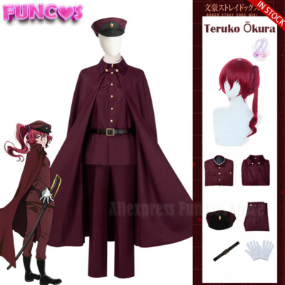 Stray Dogs Okura Tetchou Suehiro Cosplay Costume Halloween Carnival