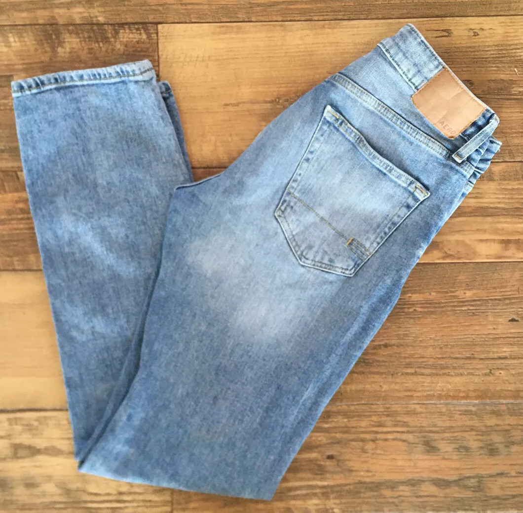 Aeropostale Men's Straight Leg Jeans - 28W x 32L