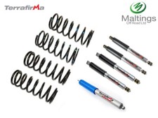 TERRAFIRMA SUSPENSION KIT FITS - DEFENDER 90 SPRINGS + SHOCKS 1983-2016 
