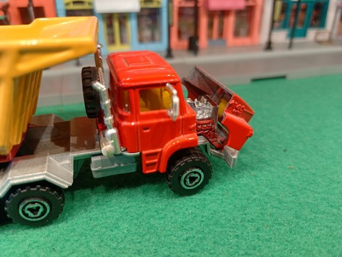 Majorette Scania 140 Camion Edilizia Ribaltabile Scala 1:60 - Foto 3 di 10