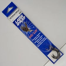 Eagle Claw Snells Snelled Saltwater Octopus Circle Fishing Hooks 9223 Size 6/0