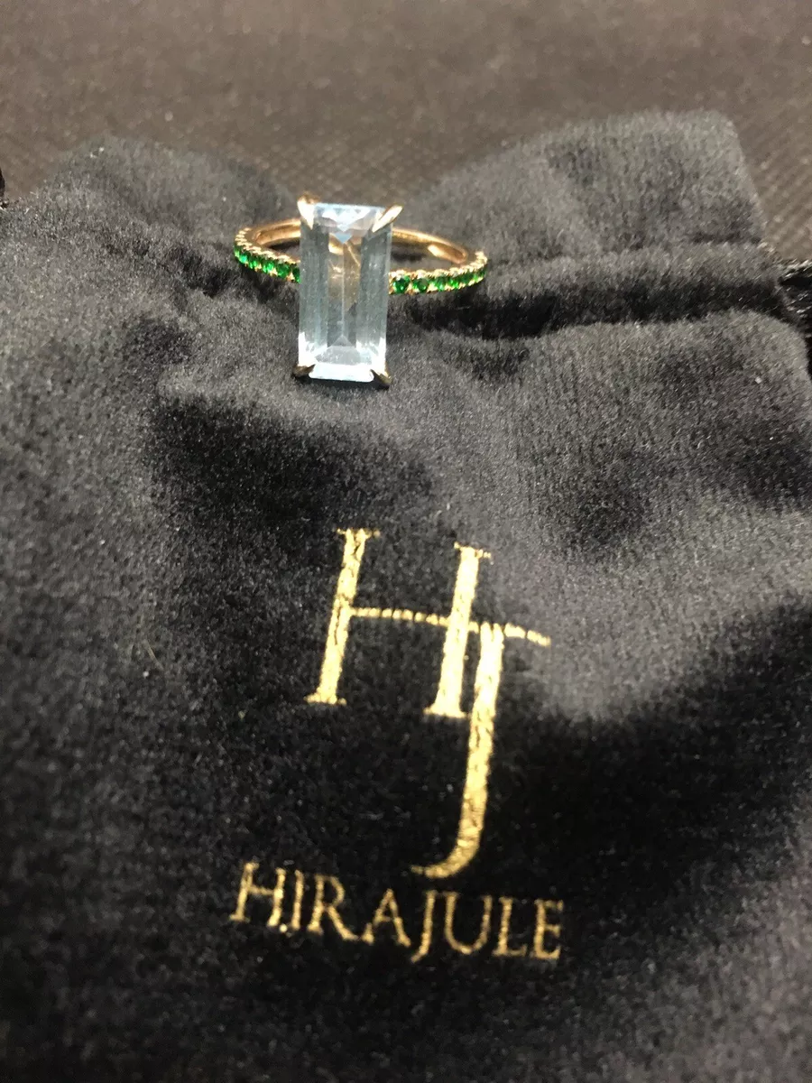 Hirajule blue topaz ring deals