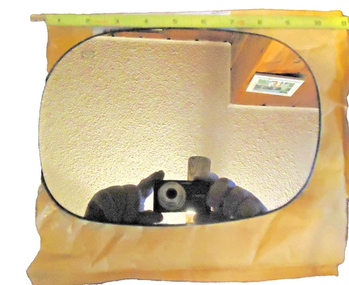 Fits 1998-2001 Dodge Ram Series Dakota  Replacement Mirror Glass  6x9  Left Side