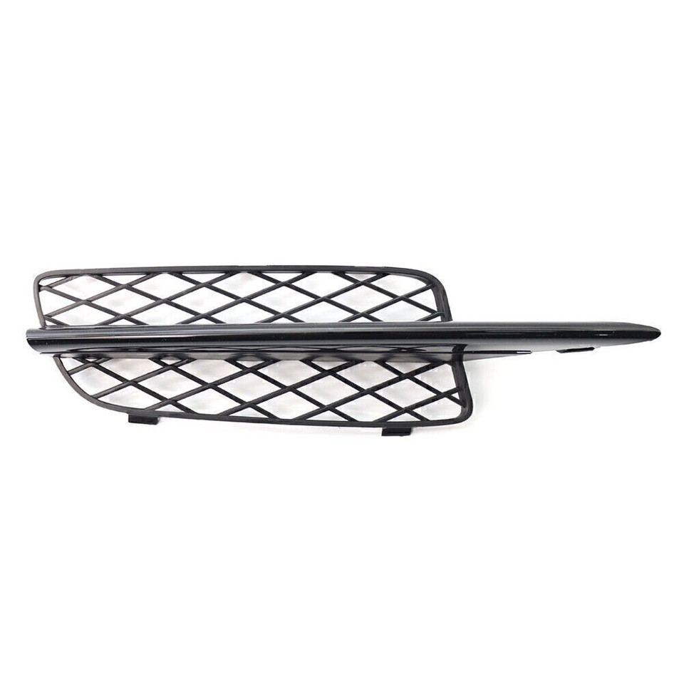 Fit BMW X5 E70 20072010 Right Side Front Bumper Fog Light Grill Black