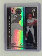 Dylan Carlson 2021 Chronicles Black - #2 RC - St. Louis Cardinals
