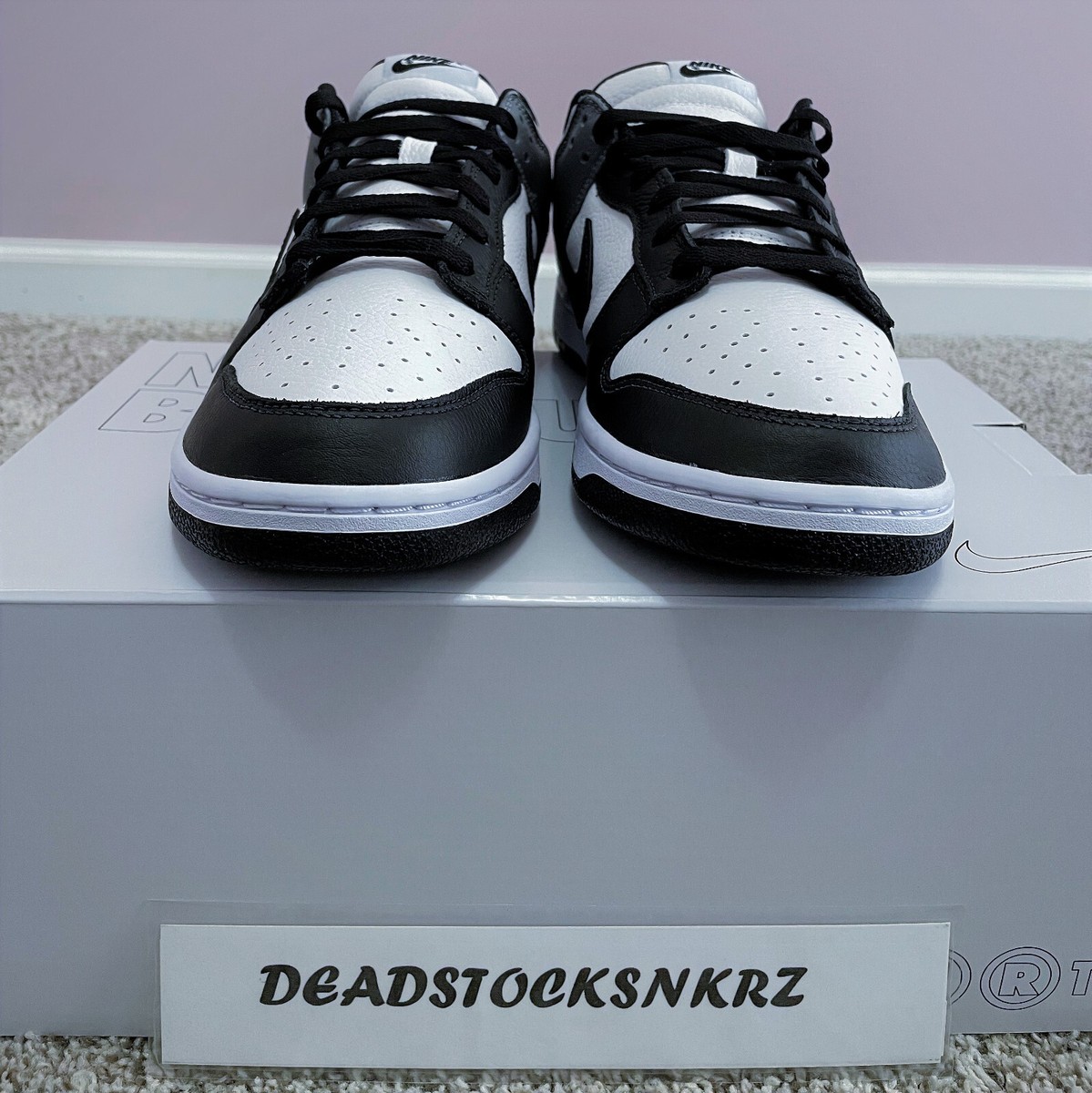 Nike Dunk Low White Black Grey Nike By You FN0569 900 Men display picture 2