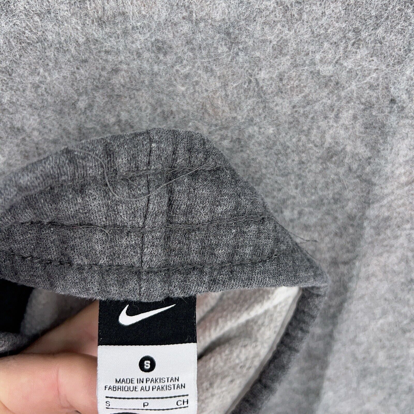 Nike Sweatpants Mens Small Gray Fleece Warm Up At… - image 13