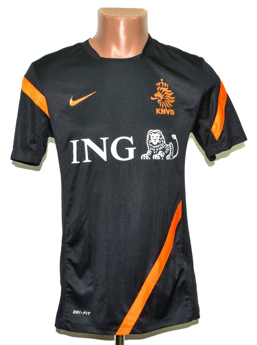 HOLLAND NETHERLANDS 2012/2013 TRAINING FOOTBALL SHIRT NIKE SIZE S