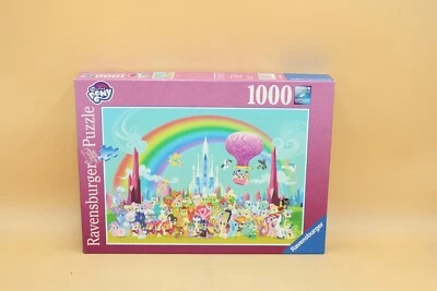 🧩 My little Pony Puzzle 1000 Teile Ravensburger  jigsaw 198801 rare🧩 - Bild 1 von 4