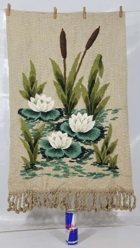 Vintage Floral Scene Wall Hanging Tapestry 94x63cm