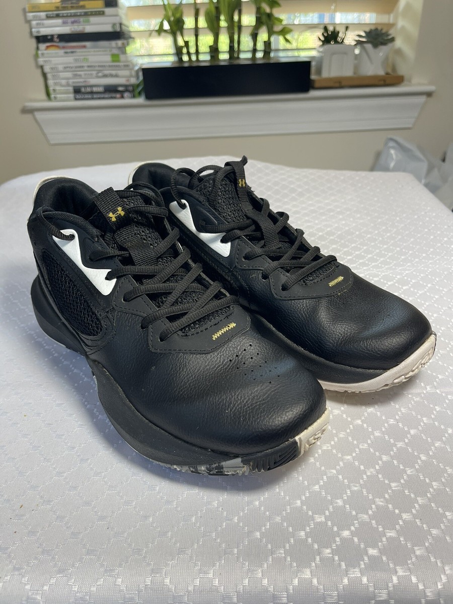 Unisex Under Armour Lockdown 5 3023949 Black Basketball  display picture 1