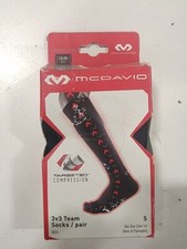 McDavid 3v3 Team Socks Small (Black)