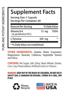 l tyrosine and l carnitine together L-TYROSINE 500 - Boosts Brain Neurotransmitters - Stress Relief Pills - 1 Bottle Bottle Type:Cobalt Blue Glass CJC-1295 (No DAC), Ipamorelin bogo