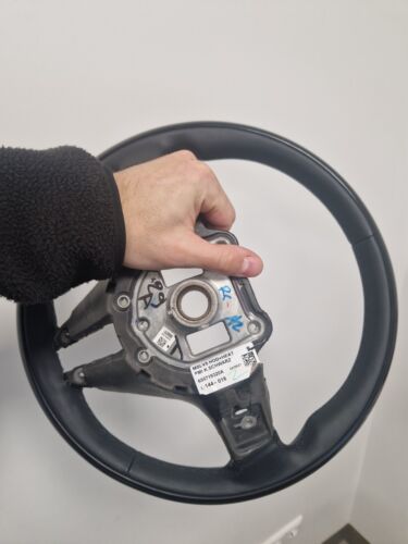 2021 Mercedes-Benz OEM W223 S-Class+ Wood Piano Black Steering Wheel Rim - Picture 5 of 6