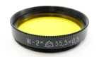 ⭐NEW⭐ Russian Yellow Y-2x Lens Filter 35.5mm Industar 50-2 Smena-8m Symbol