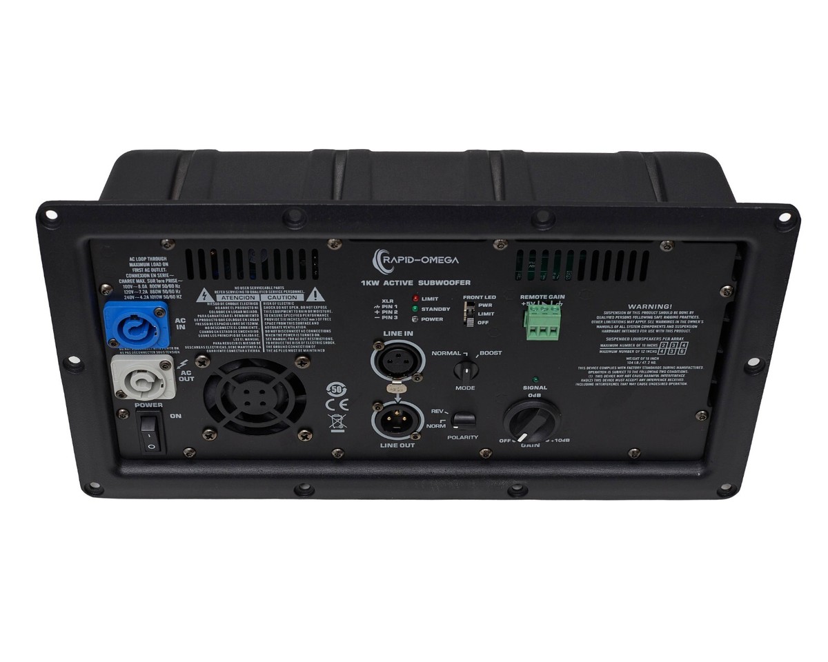 Replacement Amplifier for QSC KW181, KLA181, K-Sub Module Powered