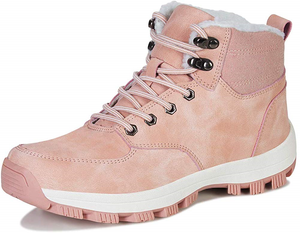 fur lined hiking boots