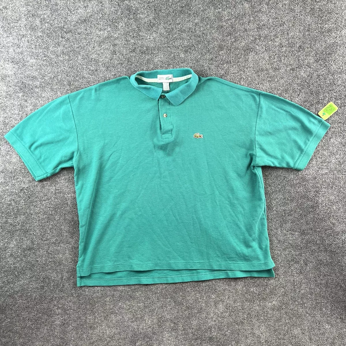 Lacoste Oversized Croc Polo Shirt in Green for Men