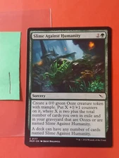 2024 MTG Murders at Karlov Manor #177 Slime Against Humanity, C, G, N/F, cd1