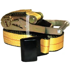 ANCRA CARGO 556 2 X 27 ft MEDIUM WIDE HANDLE RATCHET STRAP W/FLAT HOOKS