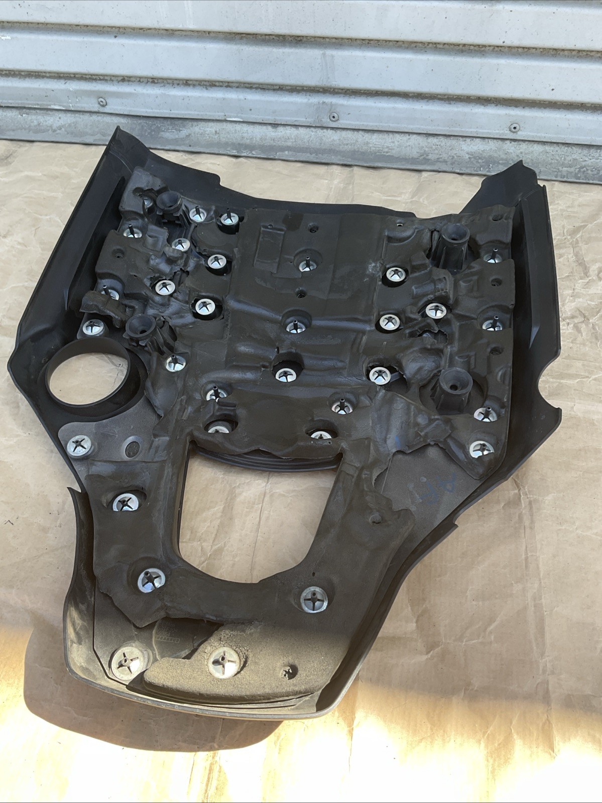14-17 Maserati Ghibli V6 Engine Motor Cover Shield Guard Trim Panel OEM