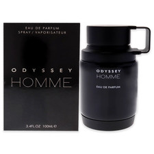 ARMAF ODYSSEY HOMME BLACK EAU DE PARFUM SPRAY 3.4FL.OZ NEW