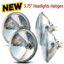 4pc For 1971-1975 Chevy Impala El Camino 5.75 5 34 Headlights H4 Halogen H5001 4pc For 1971-1975 Chevy Impala El Camino 5.75 5 34 Headlights H4 Halogen H5001