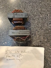 Tektronix 576 curve tracer older HV transformers *DEFECTIVE*for parts/experiment