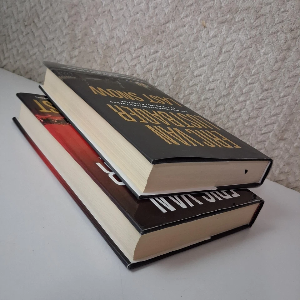 Eric Van Lustbader Blood Trust & Last Snow Hardcover Thriller Lot First Ed - Image 4 of 4