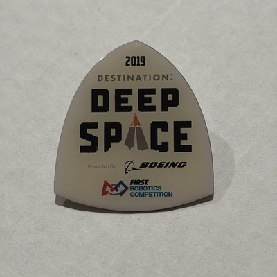 2019 Destination Deep Space First Robotics Competition Boeing Souvenir Pin