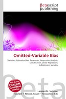 Lambert M. Surhone (U. A.) | Omitted-Variable Bias | Taschenbuch | Englisch