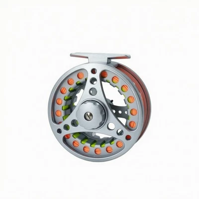 Moulinet de Pêche à la Mouche avec Ligne En Aluminium pour Pêcheurs - Photo 1/4