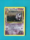 Pokémon TCG Sabrina's Gengar Banned Art Holo Swirl Raw Ungraded