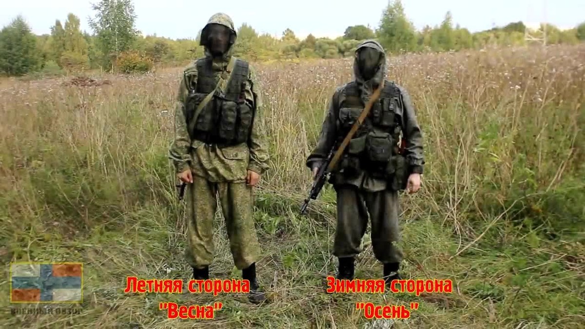Russian Spetsnaz Summer 2-Sided Masking 6Sh122 Suit Ratnik EMR