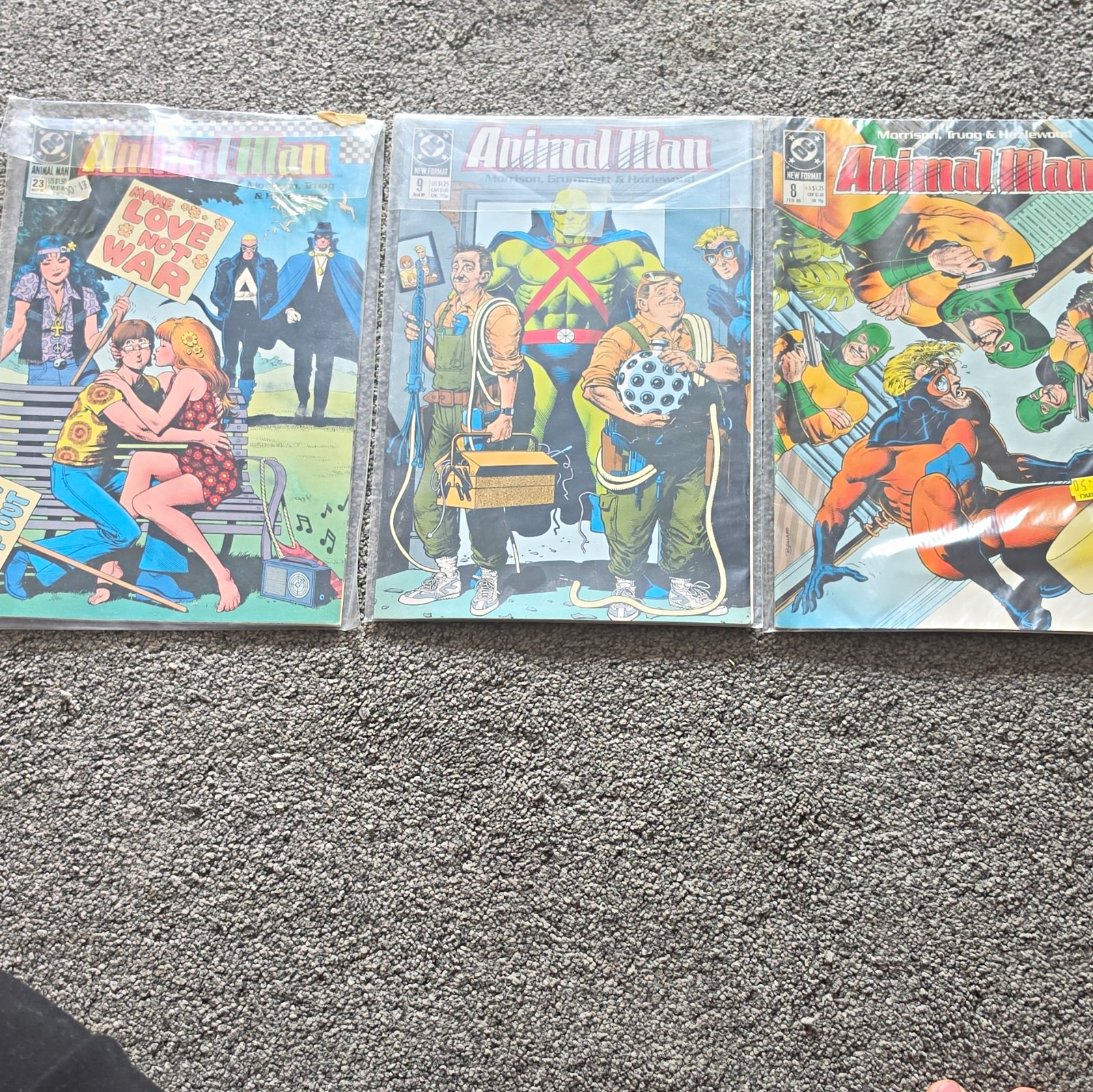 DC Comics Animal Man Vol 1Issues #8 #9 #23