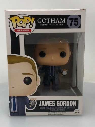Funko POP! Television DC Gotham James Gordon #75 Vinyl Figure NOT MINT