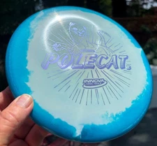 Halo Star Polecat  Disc Golf Innova Swirly Limited Rare Halo NFN Purple  #621
