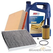 ATEC INSPEKTIONSPAKET FILTERSATZA+5L EUROLUB 5W-30 FÜR OPEL MERIVA B 1.4 10-12