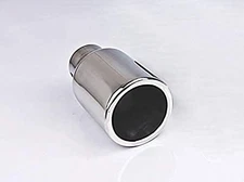 Different Trends Dt-25091 Double Wall Straight Ss Exhaust Tip 2.50In Id/4.00In O