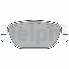 Satz Bremsbeläge Bremsklötze hinten für Alfa Romeo 159 939 Brera Spider | 405