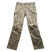 5.11 Tactical Men's Cargo Pants Size 36x34 Ripstop Hiking Outdoors Tan Straight