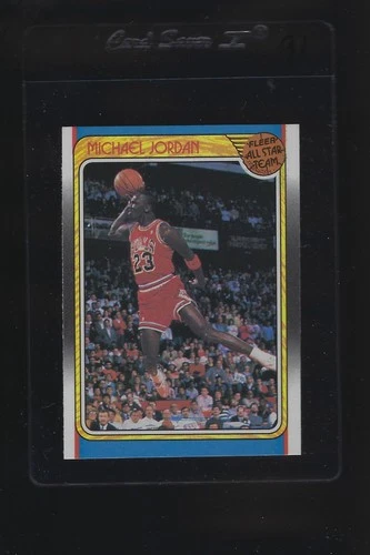 1988 Fleer Basketball Michael Jordan All Star #120 NM 091