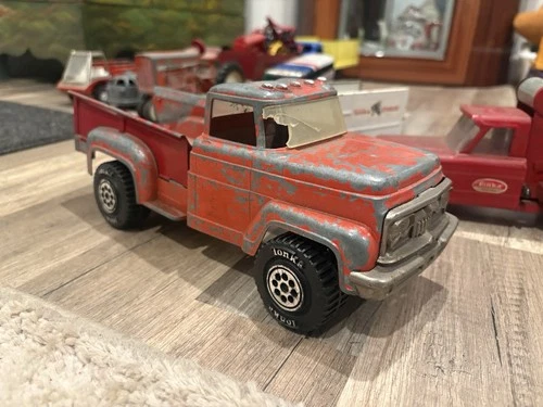 VINTAGE 1960S PRESSED STEEL HUBLEY MIGHTY METAL PICKUP TRUCK 800