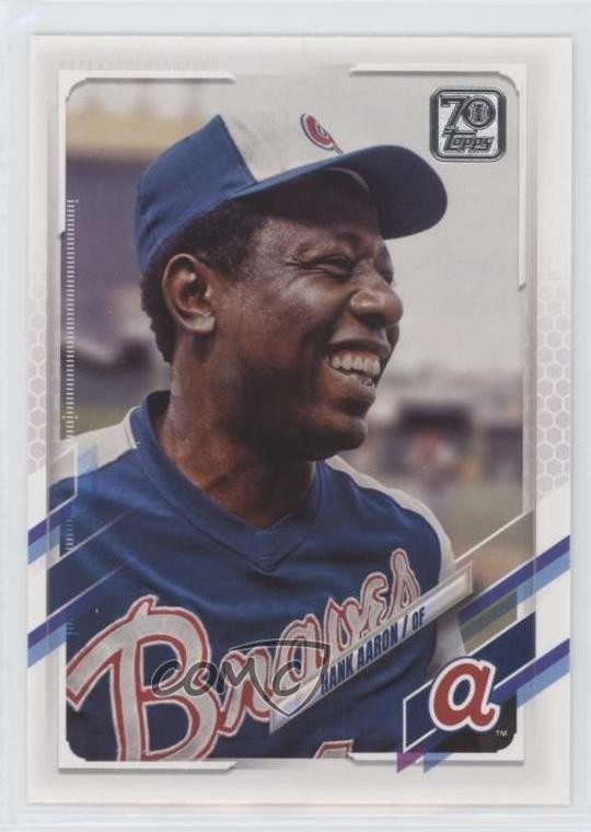 2021 Topps Legend Variation SP Legend Variation Hank Aaron #472 HOF 00jz