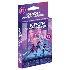 KPOP Demon Hunters Netflix - Multi Pack - 5 Single Packs (25 stickersTotal)